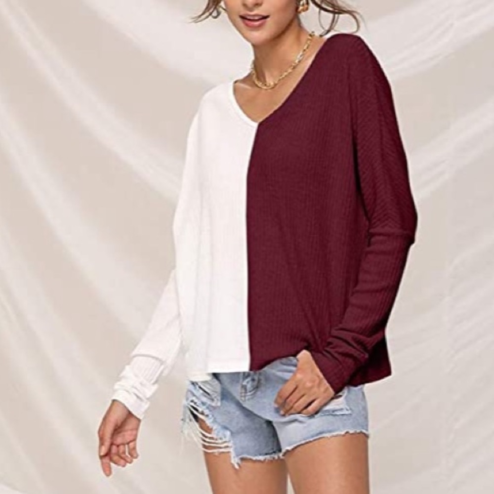 Two toned top - Picture 2 of 4